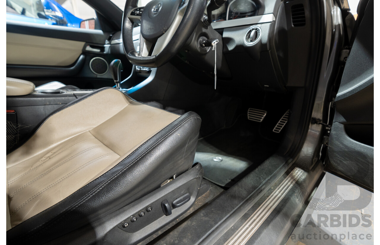 10/2011 Holden Special Vehicles (HSV) E3 Senator Signature MY12 4d Sedan Alto Grey V8 6.2L - Project