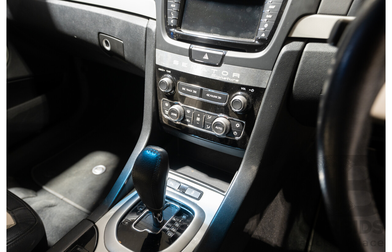 10/2011 Holden Special Vehicles (HSV) E3 Senator Signature MY12 4d Sedan Alto Grey V8 6.2L - Project