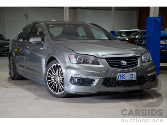 10/2011 Holden Special Vehicles (HSV) E3 Senator Signature MY12 4d Sedan Alto Grey V8 6.2L - Project