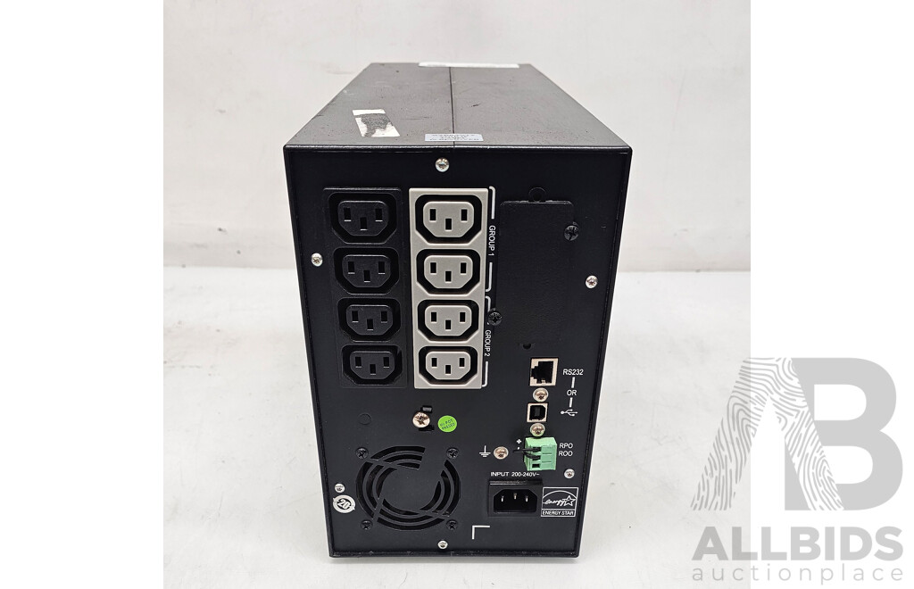HPE (T1500) G5 INTL Tower UPS