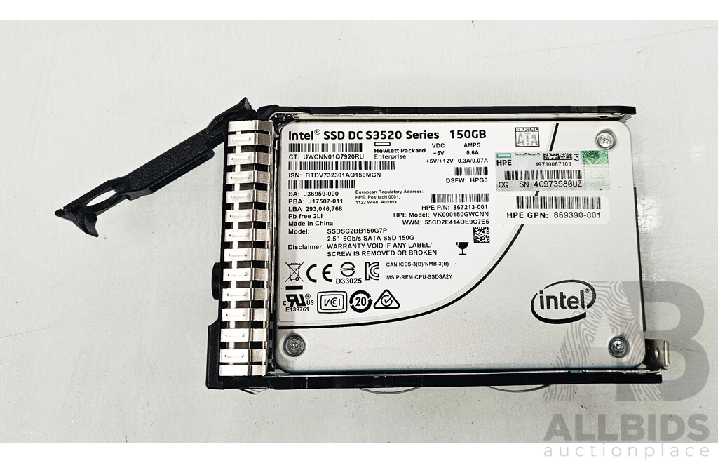 HPE ProLiant DL360 Gen10 Intel Xeon SILVER (4208) 2.10GHz-3.20GHz 8-Core CPU 1RU Server W/ 32GB DDR4