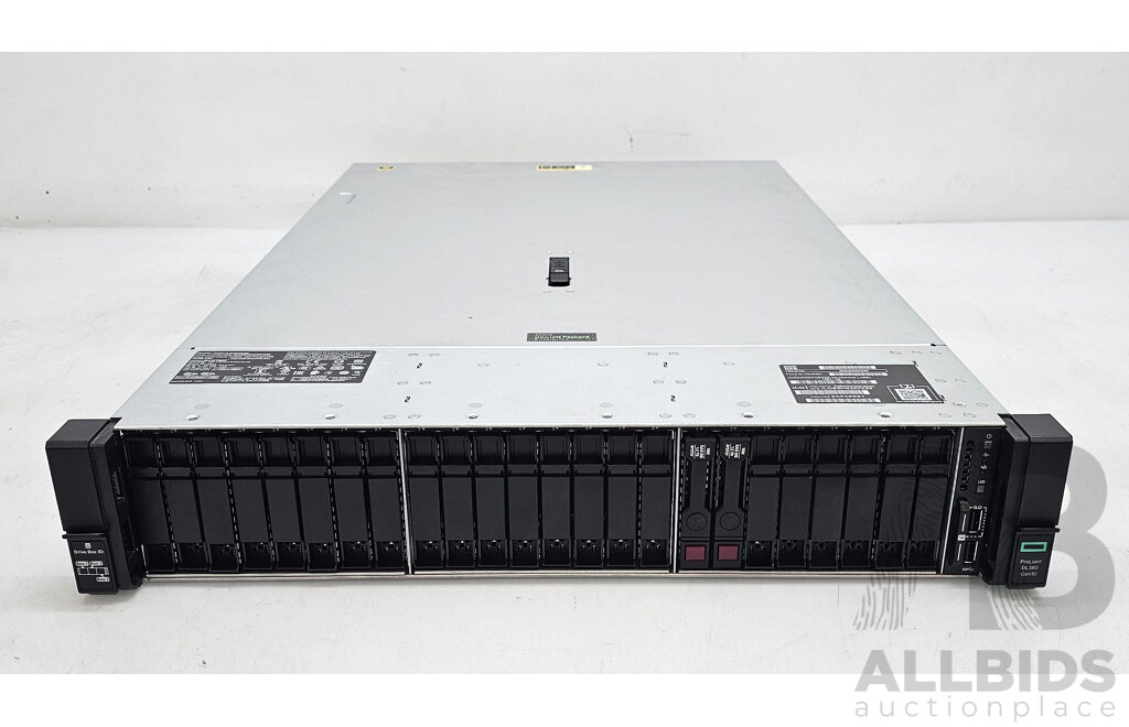 HP ProLiant DL380 Gen10 Intel Xeon GOLD (5120) 2.20GHz-3.20GHz 14-Core CPU 2RU Server W/ 32GB DDR4