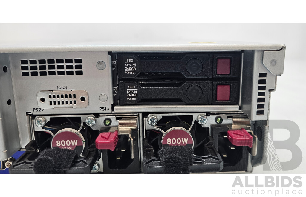 HP ProLiant DL380 Gen10 Intel Xeon GOLD (5120) 2.20GHz-3.20GHz 14-Core CPU 2RU Server W/ 32GB DDR4