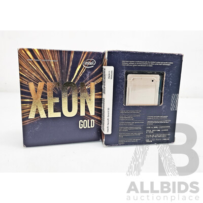 Intel Xeon GOLD (6138) 2.00GHz-3.70GHz 20-Core CPU - Lot of Two
