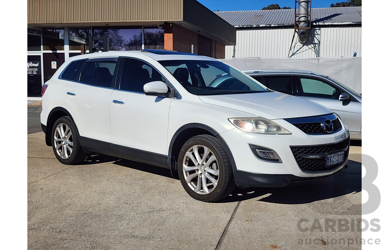 09/2012 Mazda Cx-9 Luxury 10 UPGRADE 4d Wagon White 3.7L