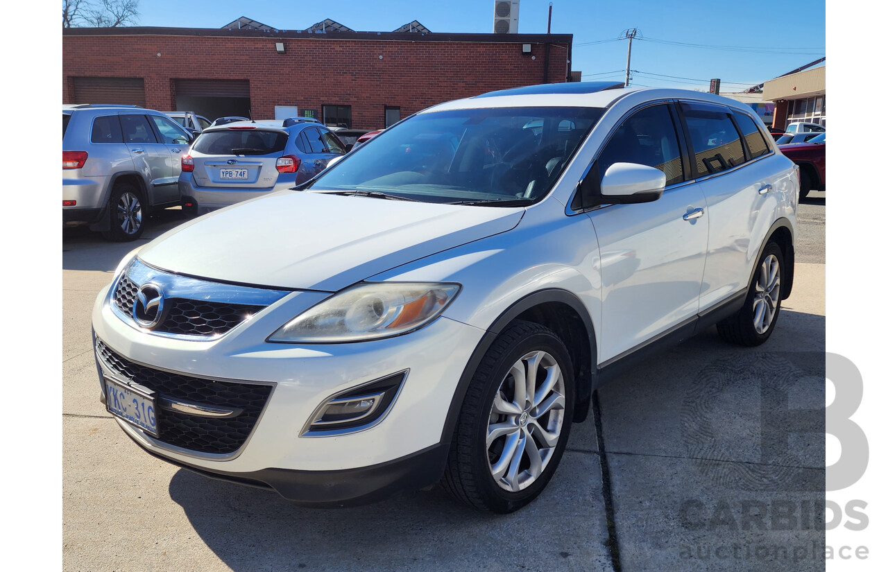 09/2012 Mazda Cx-9 Luxury 10 UPGRADE 4d Wagon White 3.7L