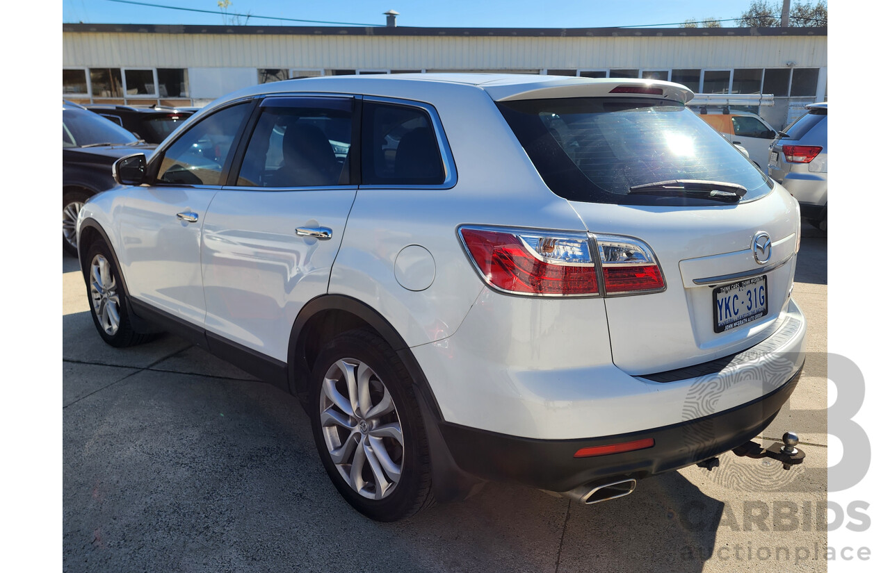 09/2012 Mazda Cx-9 Luxury 10 UPGRADE 4d Wagon White 3.7L