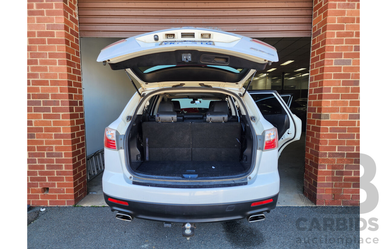 09/2012 Mazda Cx-9 Luxury 10 UPGRADE 4d Wagon White 3.7L