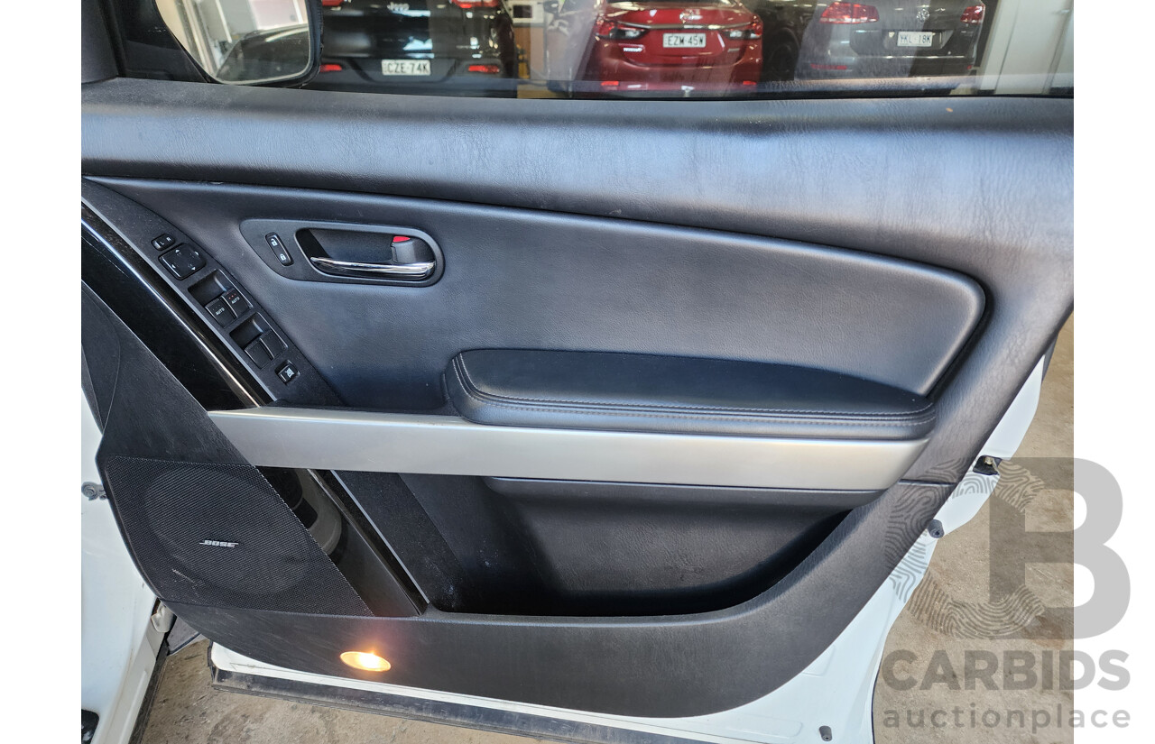 09/2012 Mazda Cx-9 Luxury 10 UPGRADE 4d Wagon White 3.7L