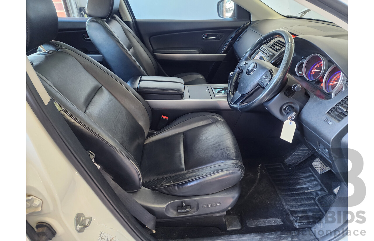 09/2012 Mazda Cx-9 Luxury 10 UPGRADE 4d Wagon White 3.7L