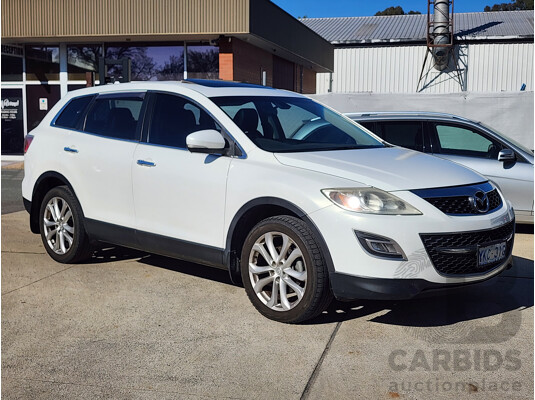 09/2012 Mazda Cx-9 Luxury 10 UPGRADE 4d Wagon White 3.7L