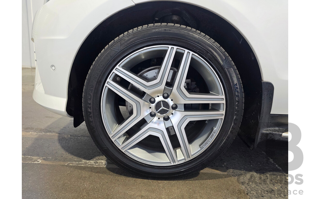 9/2013 Mercedes-Benz ML 350 CDI Bluetec AMG Pack (AWD) 166 4d Wagon Diamond White Turbo Diesel V6 3.0L