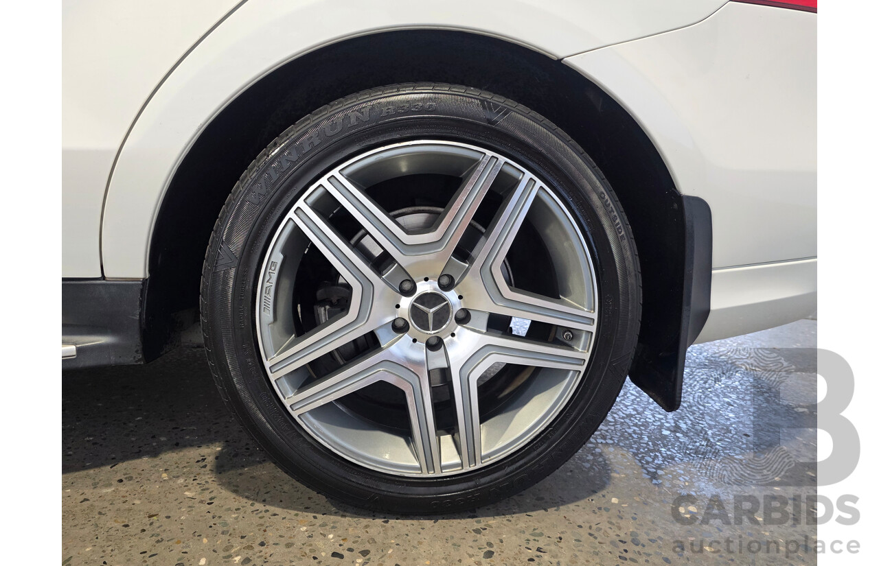 9/2013 Mercedes-Benz ML 350 CDI Bluetec AMG Pack (AWD) 166 4d Wagon Diamond White Turbo Diesel V6 3.0L