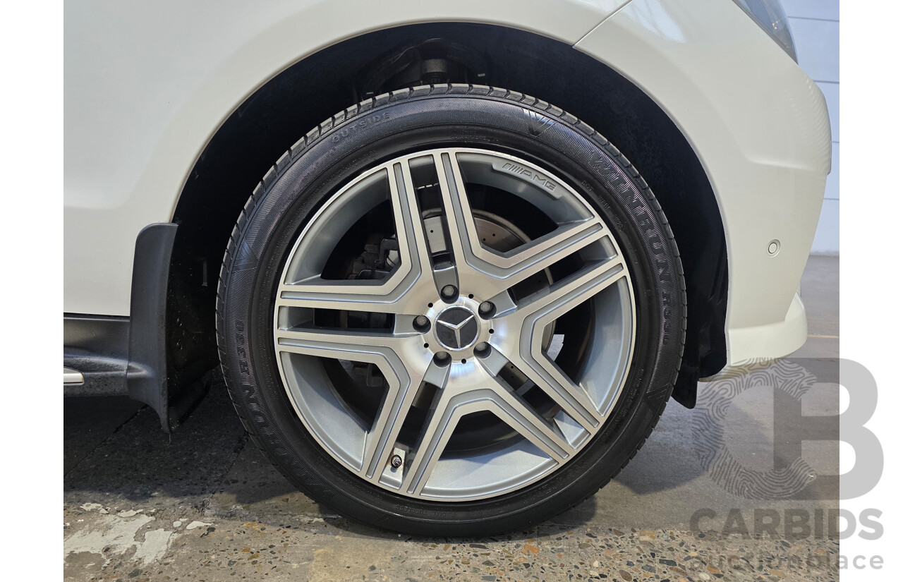 9/2013 Mercedes-Benz ML 350 CDI Bluetec AMG Pack (AWD) 166 4d Wagon Diamond White Turbo Diesel V6 3.0L