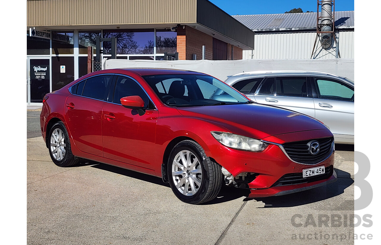 02/2014 Mazda Mazda6 Touring 6C MY14 UPGRADE 4d Sedan Red 2.2L