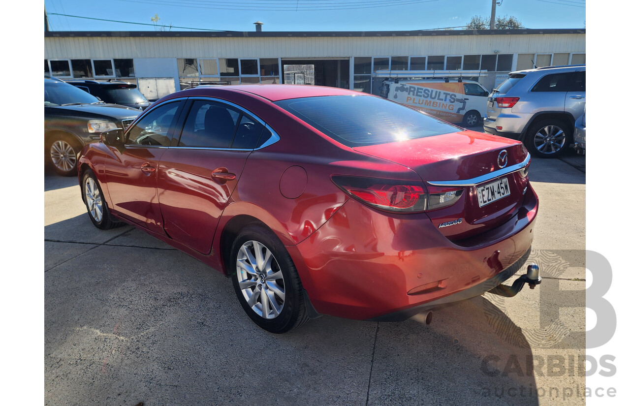 02/2014 Mazda Mazda6 Touring 6C MY14 UPGRADE 4d Sedan Red 2.2L