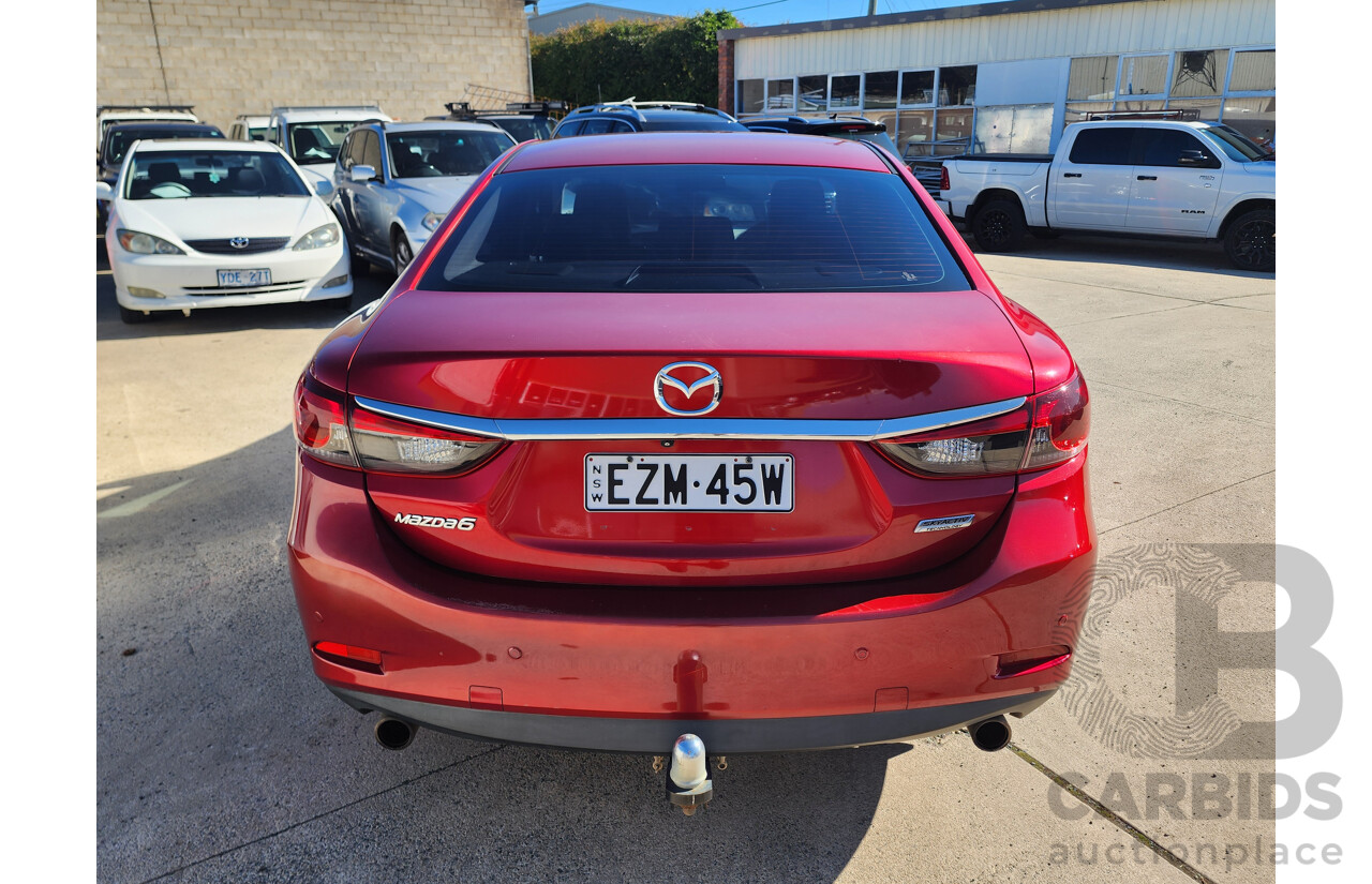 02/2014 Mazda Mazda6 Touring 6C MY14 UPGRADE 4d Sedan Red 2.2L