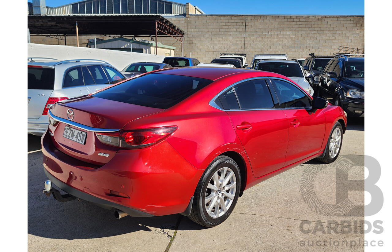 02/2014 Mazda Mazda6 Touring 6C MY14 UPGRADE 4d Sedan Red 2.2L