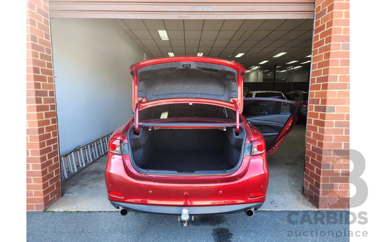 02/2014 Mazda Mazda6 Touring 6C MY14 UPGRADE 4d Sedan Red 2.2L