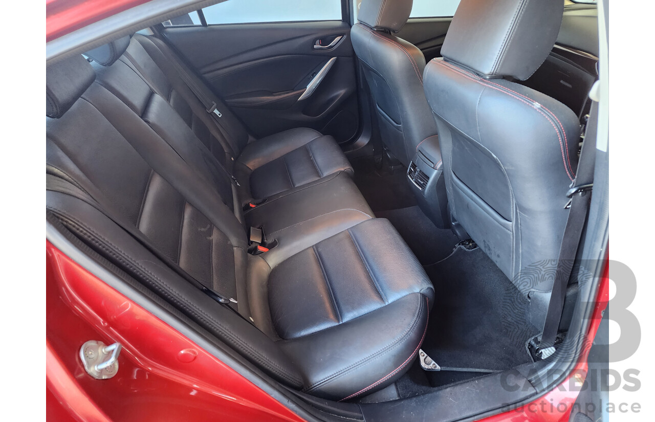 02/2014 Mazda Mazda6 Touring 6C MY14 UPGRADE 4d Sedan Red 2.2L
