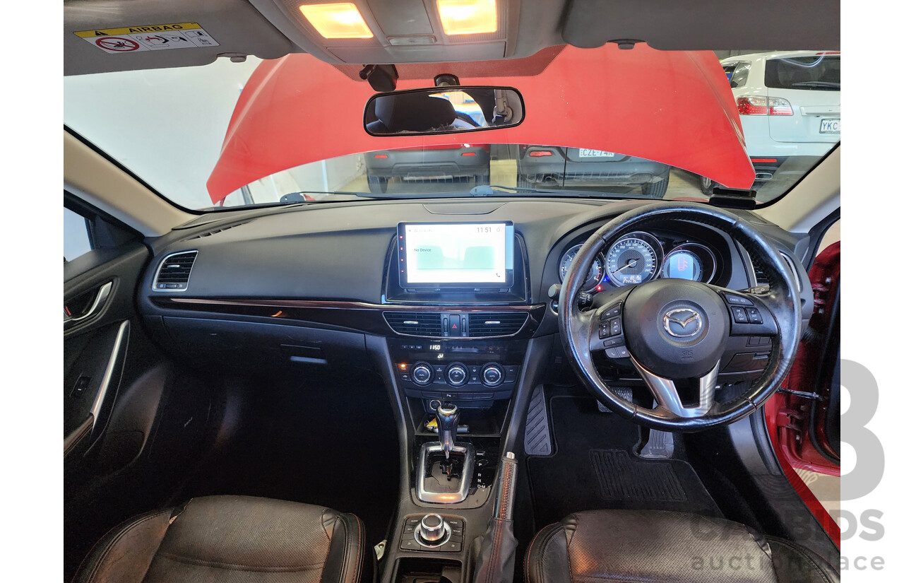 02/2014 Mazda Mazda6 Touring 6C MY14 UPGRADE 4d Sedan Red 2.2L