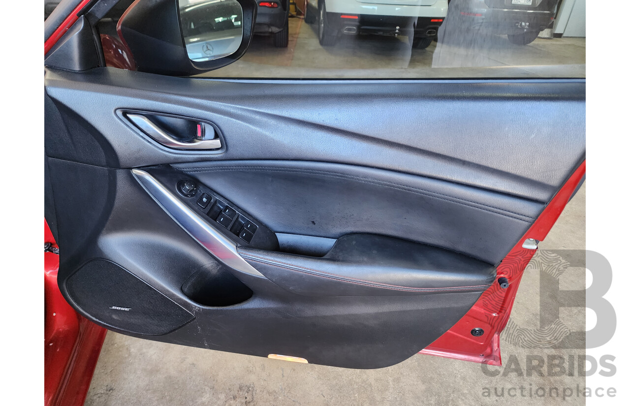 02/2014 Mazda Mazda6 Touring 6C MY14 UPGRADE 4d Sedan Red 2.2L