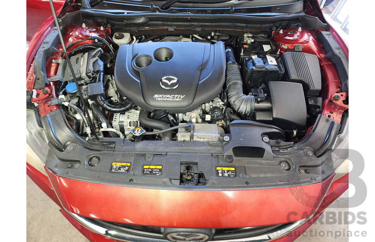 02/2014 Mazda Mazda6 Touring 6C MY14 UPGRADE 4d Sedan Red 2.2L