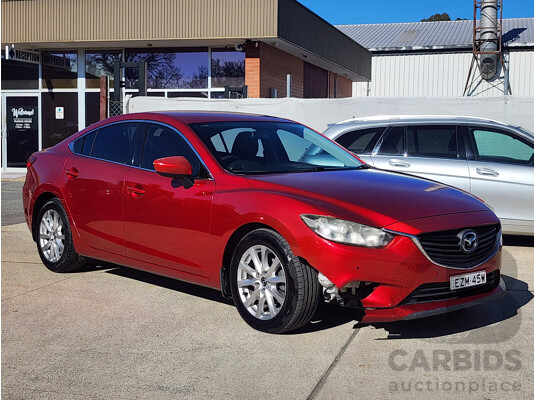 02/2014 Mazda Mazda6 Touring 6C MY14 UPGRADE 4d Sedan Red 2.2L
