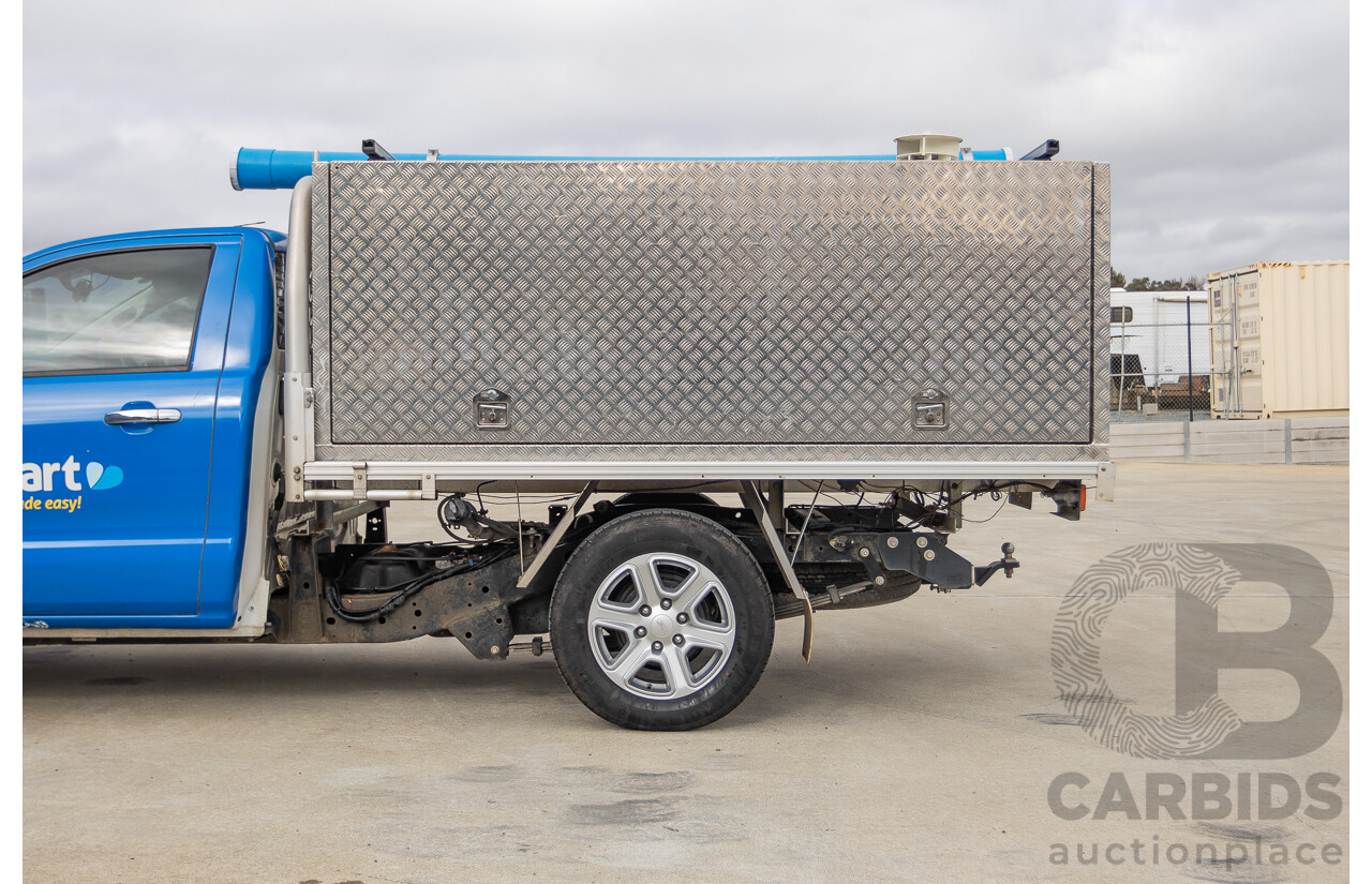 12/2017 Ford Ranger XL (4x2) PX MKII MY17 Update C/Chas White / Wrapped Turbo Diesel 2.2L