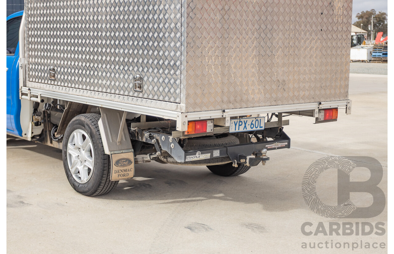 12/2017 Ford Ranger XL (4x2) PX MKII MY17 Update C/Chas White / Wrapped Turbo Diesel 2.2L