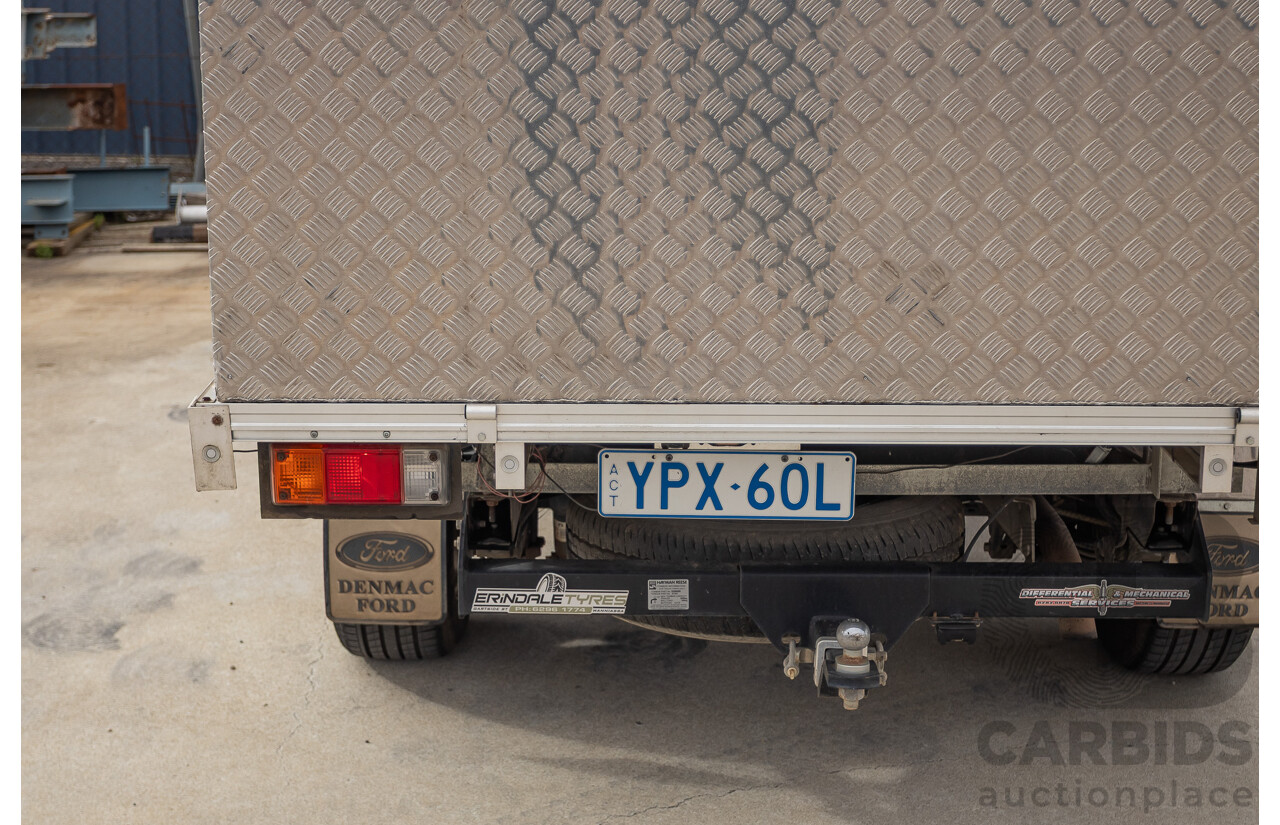 12/2017 Ford Ranger XL (4x2) PX MKII MY17 Update C/Chas White / Wrapped Turbo Diesel 2.2L