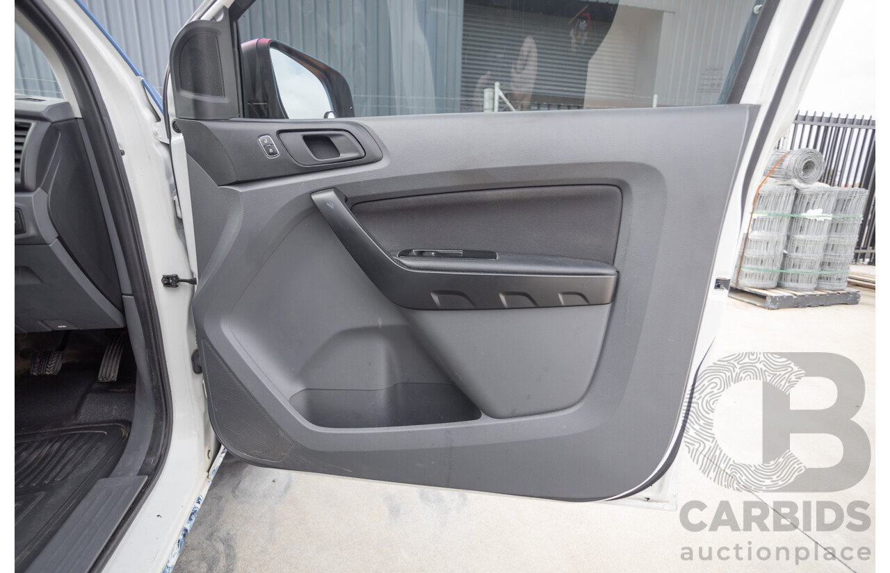 12/2017 Ford Ranger XL (4x2) PX MKII MY17 Update C/Chas White / Wrapped Turbo Diesel 2.2L
