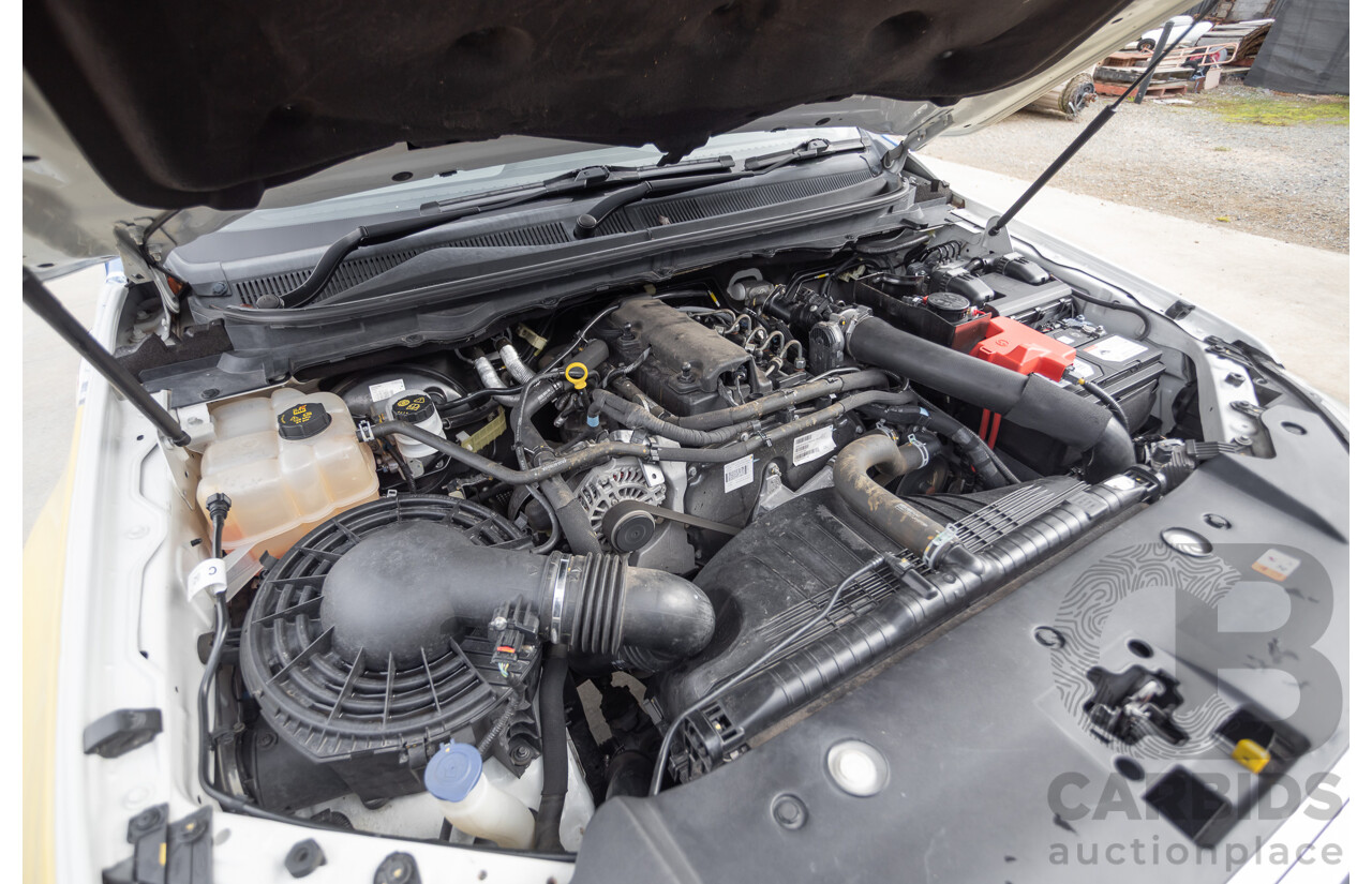 12/2017 Ford Ranger XL (4x2) PX MKII MY17 Update C/Chas White / Wrapped Turbo Diesel 2.2L
