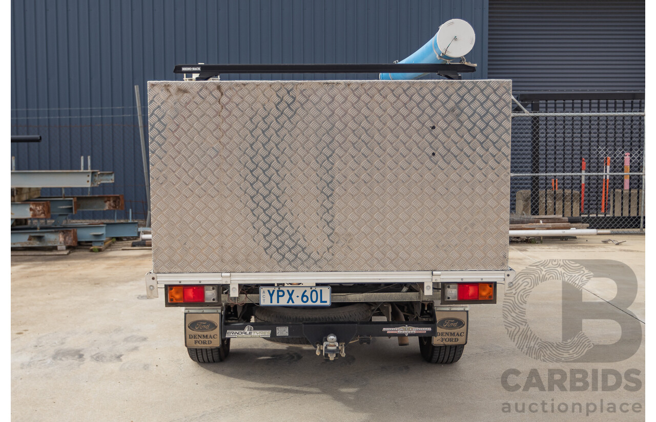 12/2017 Ford Ranger XL (4x2) PX MKII MY17 Update C/Chas White / Wrapped Turbo Diesel 2.2L