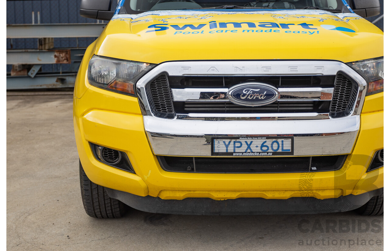 12/2017 Ford Ranger XL (4x2) PX MKII MY17 Update C/Chas White / Wrapped Turbo Diesel 2.2L
