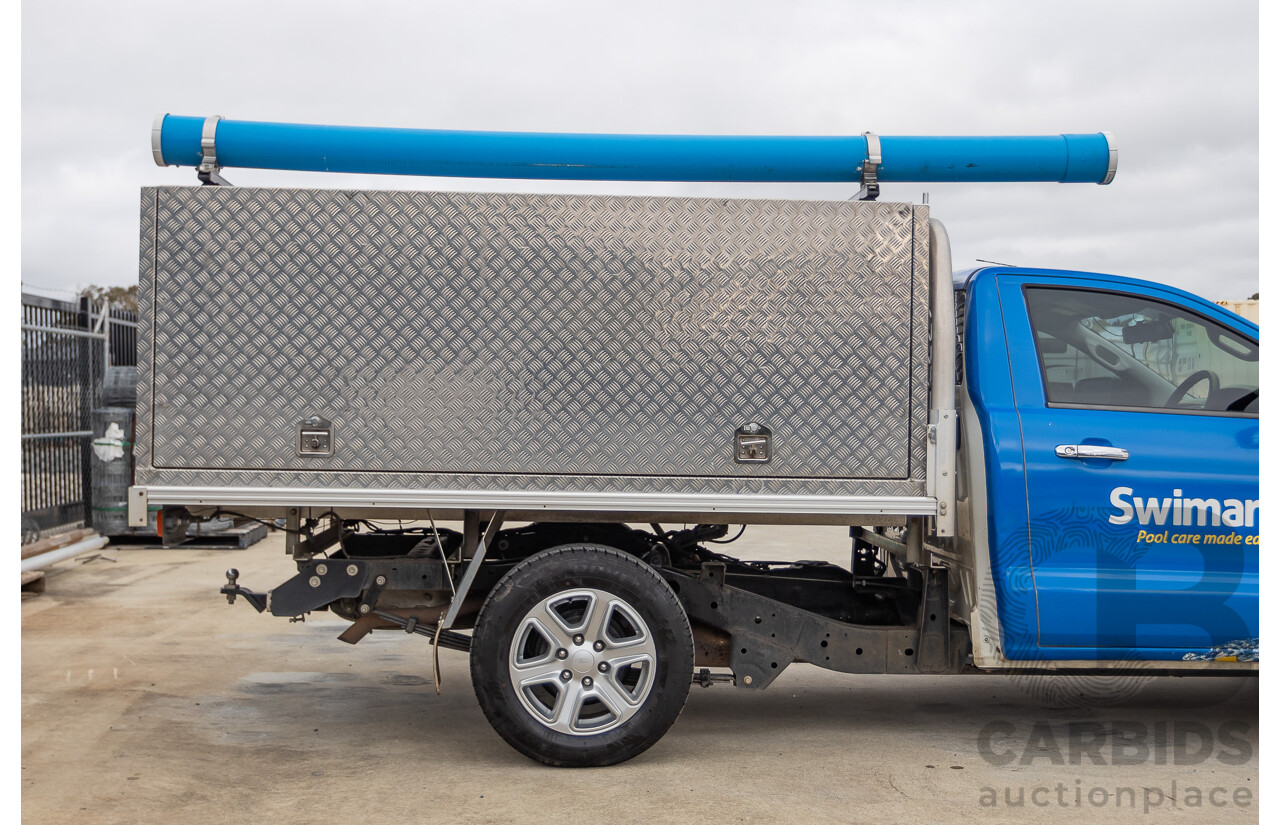 12/2017 Ford Ranger XL (4x2) PX MKII MY17 Update C/Chas White / Wrapped Turbo Diesel 2.2L