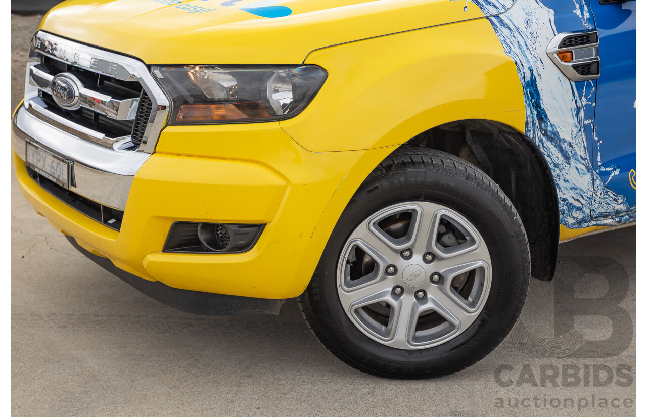 12/2017 Ford Ranger XL (4x2) PX MKII MY17 Update C/Chas White / Wrapped Turbo Diesel 2.2L