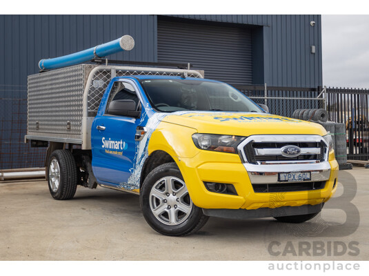 12/2017 Ford Ranger XL (4x2) PX MKII MY17 Update C/Chas White / Wrapped Turbo Diesel 2.2L