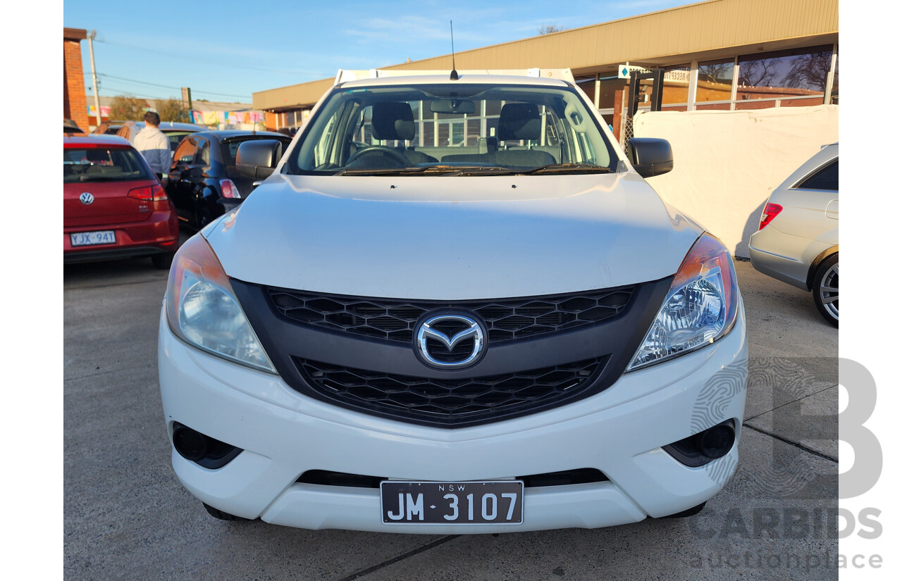 05/2013 Mazda Bt50 XT (4x2) C/Chas White 3.2L