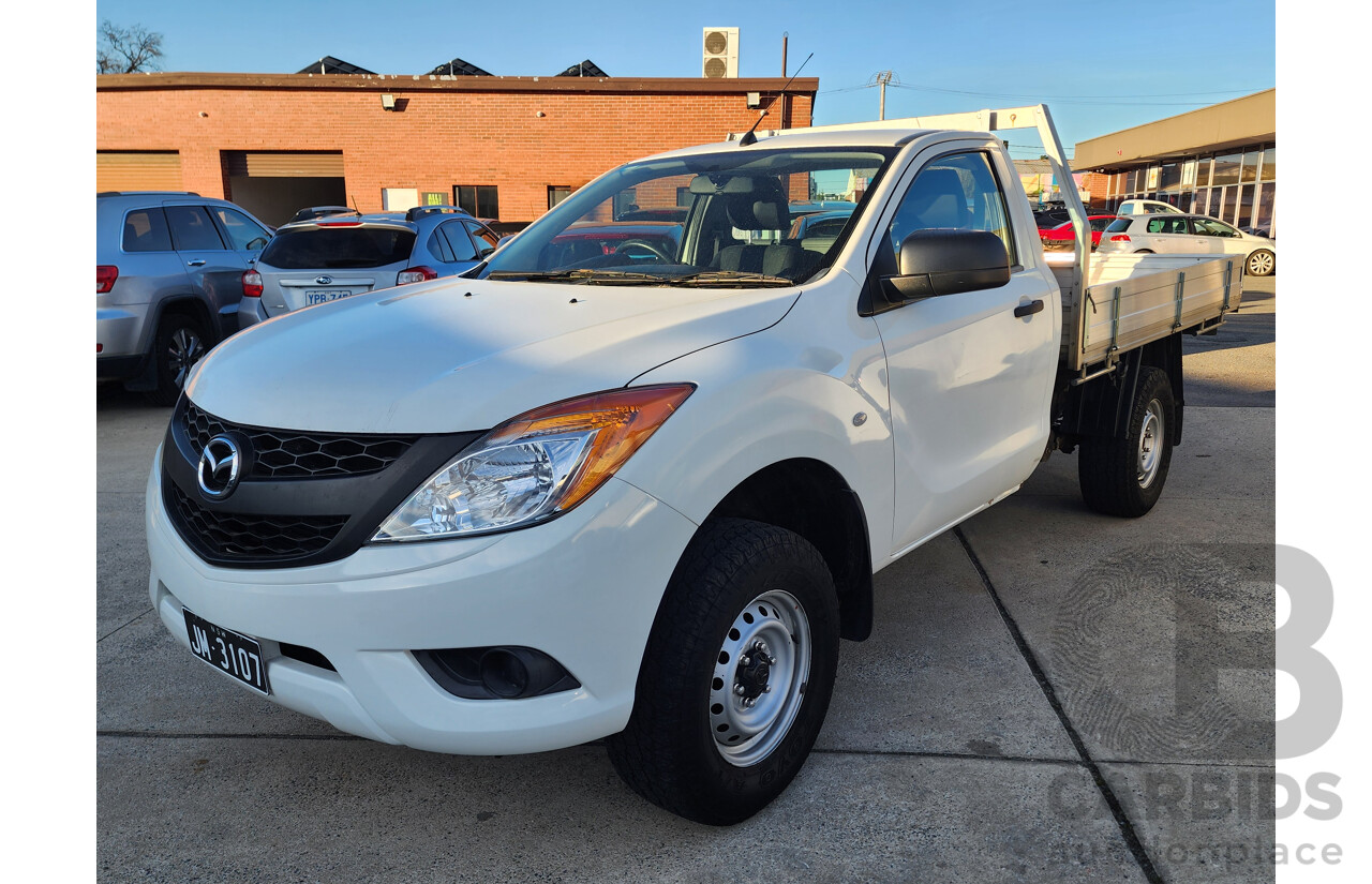 05/2013 Mazda Bt50 XT (4x2) C/Chas White 3.2L
