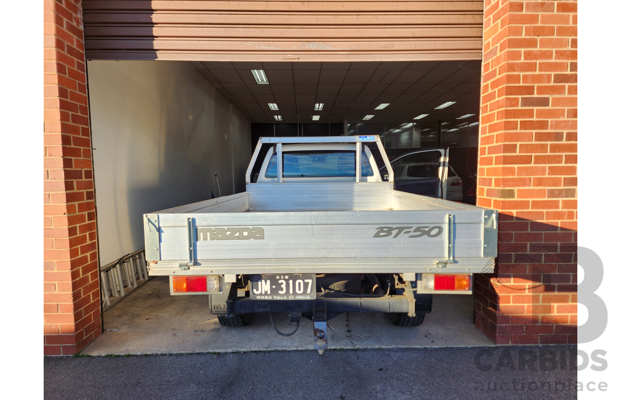 05/2013 Mazda Bt50 XT (4x2) C/Chas White 3.2L