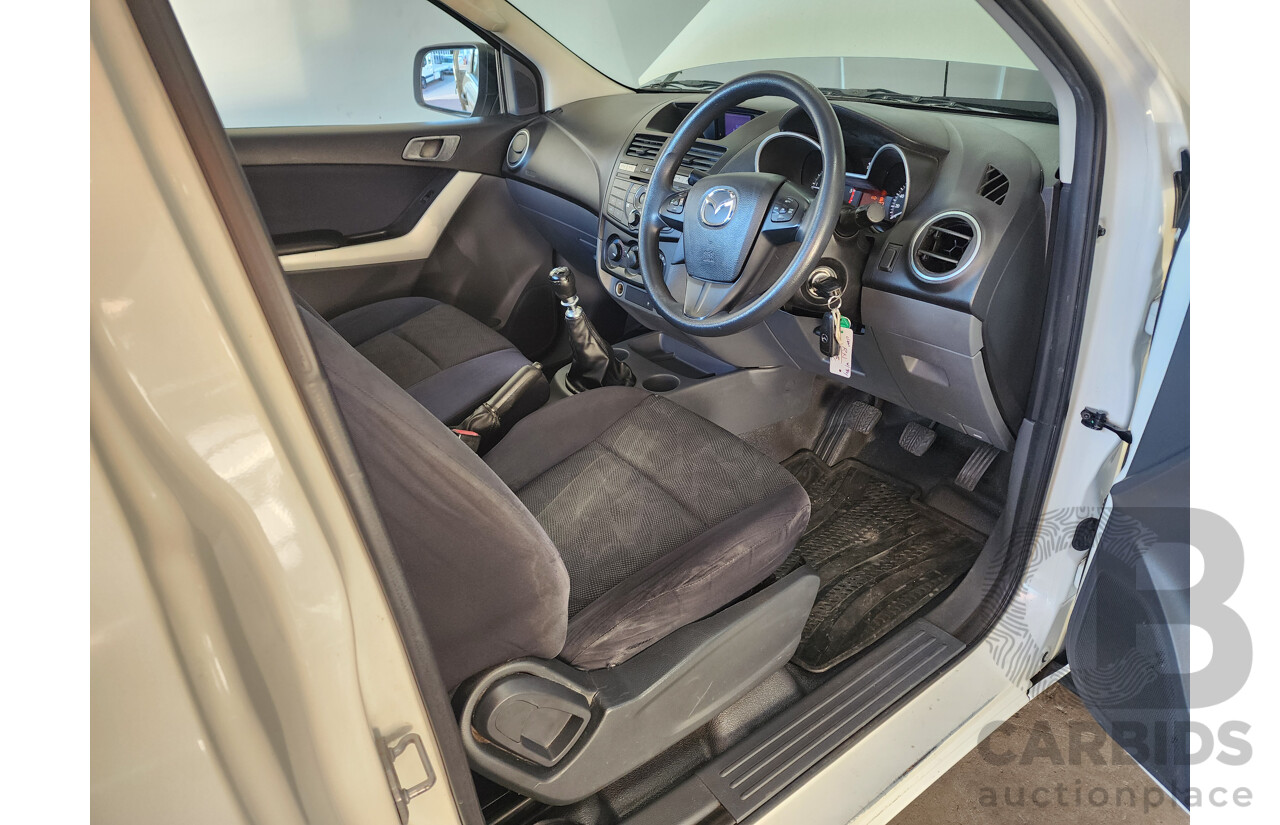 05/2013 Mazda Bt50 XT (4x2)  C/Chas White 3.2L