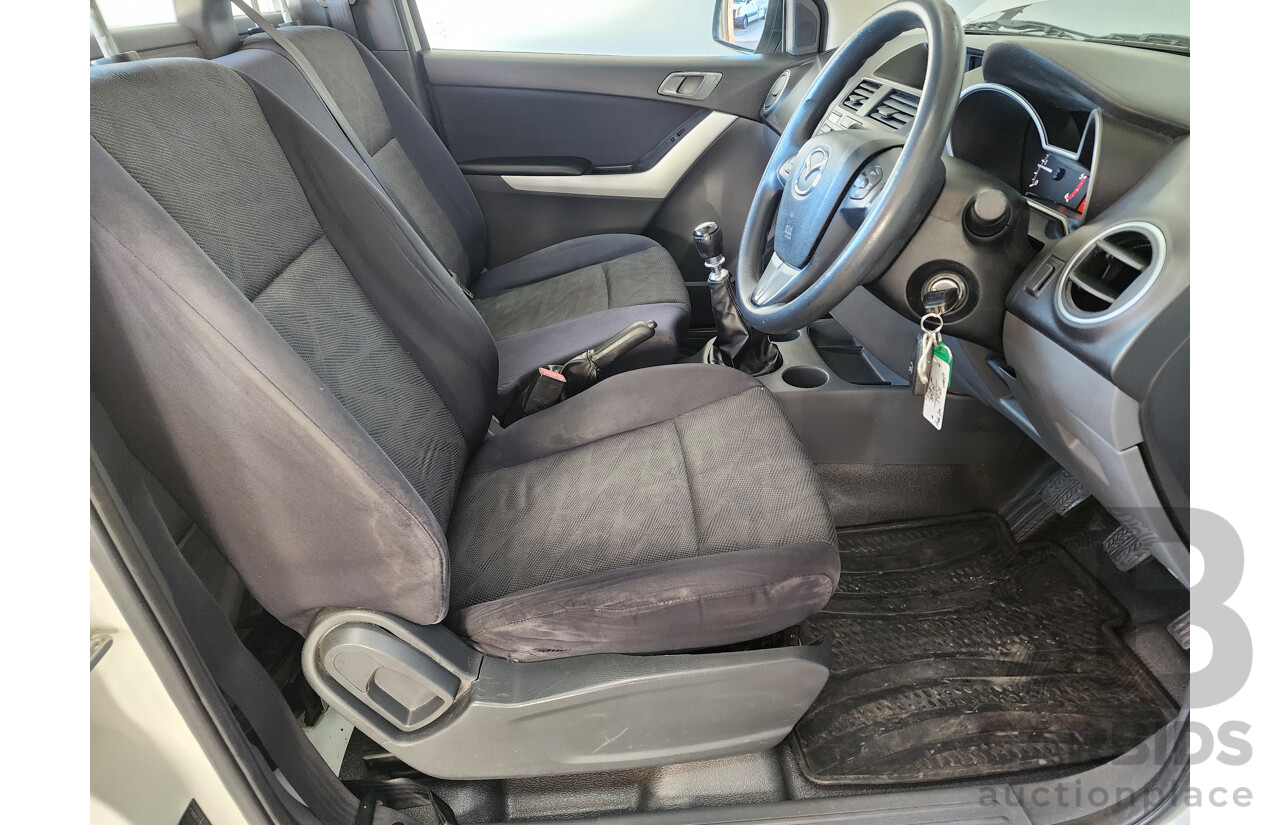 05/2013 Mazda Bt50 XT (4x2)  C/Chas White 3.2L