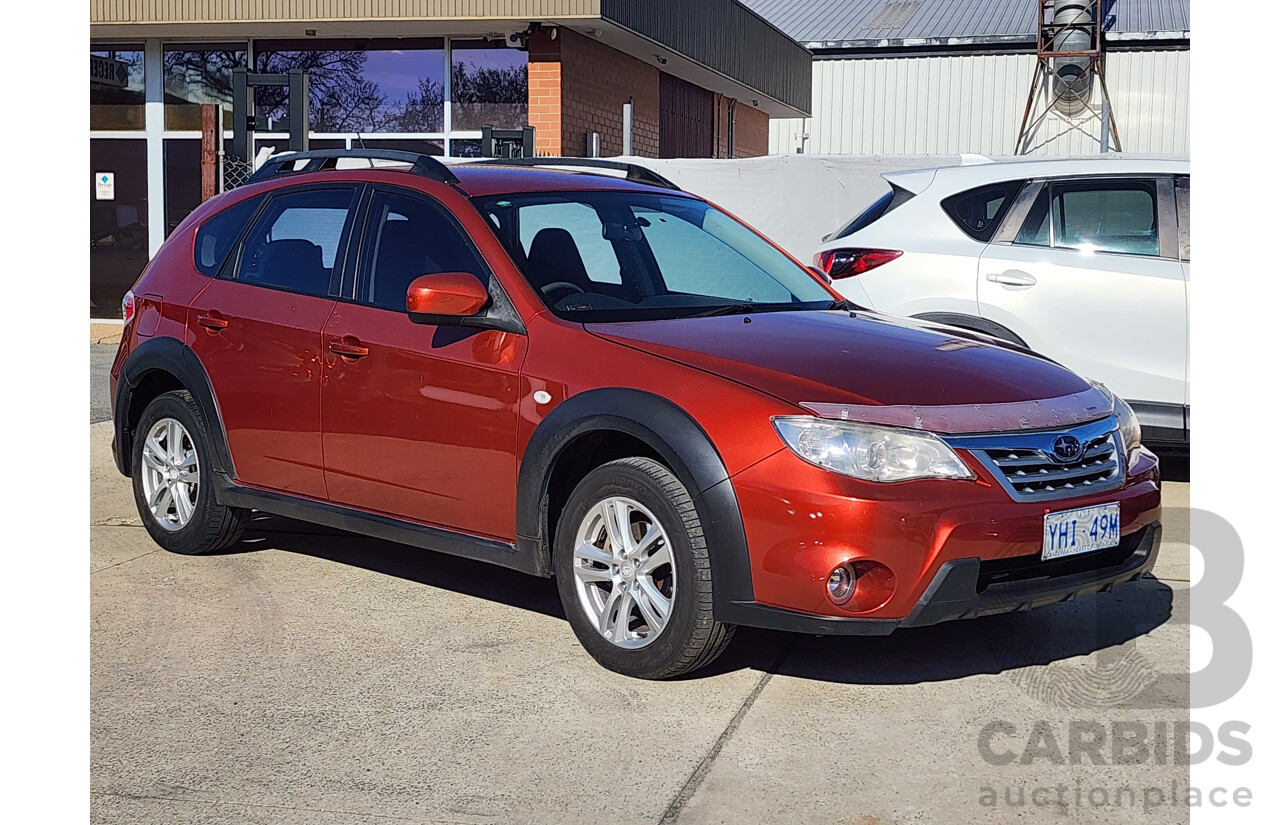 03/2011 Subaru Impreza XV (awd) MY11 5d Hatchback Red 2.0L
