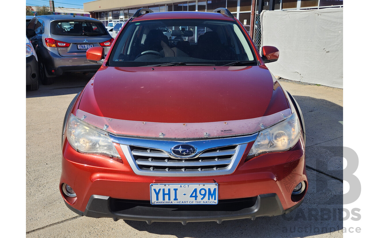 03/2011 Subaru Impreza XV (awd) MY11 5d Hatchback Red 2.0L