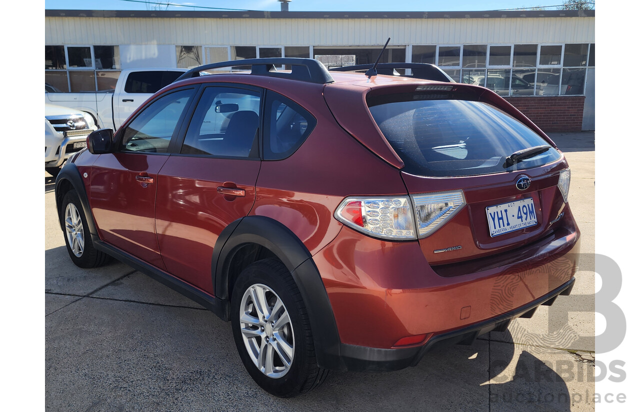 03/2011 Subaru Impreza XV (awd) MY11 5d Hatchback Red 2.0L