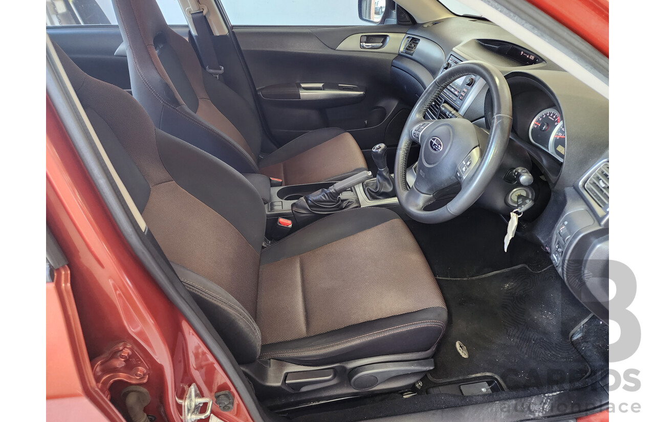 03/2011 Subaru Impreza XV (awd) MY11 5d Hatchback Red 2.0L
