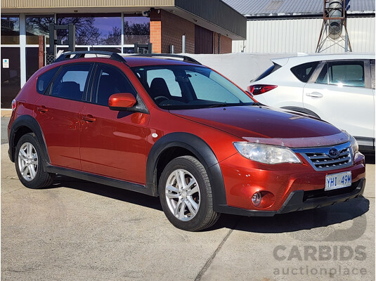 03/2011 Subaru Impreza XV (awd) MY11 5d Hatchback Red 2.0L