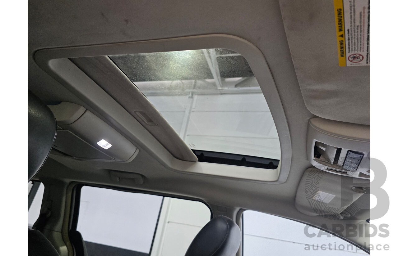 7/2010 Chrysler Grand Voyager Limited RT 4d Wagon V6 3.8L