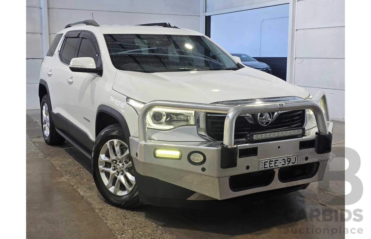 3/2020 Holden Acadia LT AC MY19 4d Wagon Summit White V6 3.6L